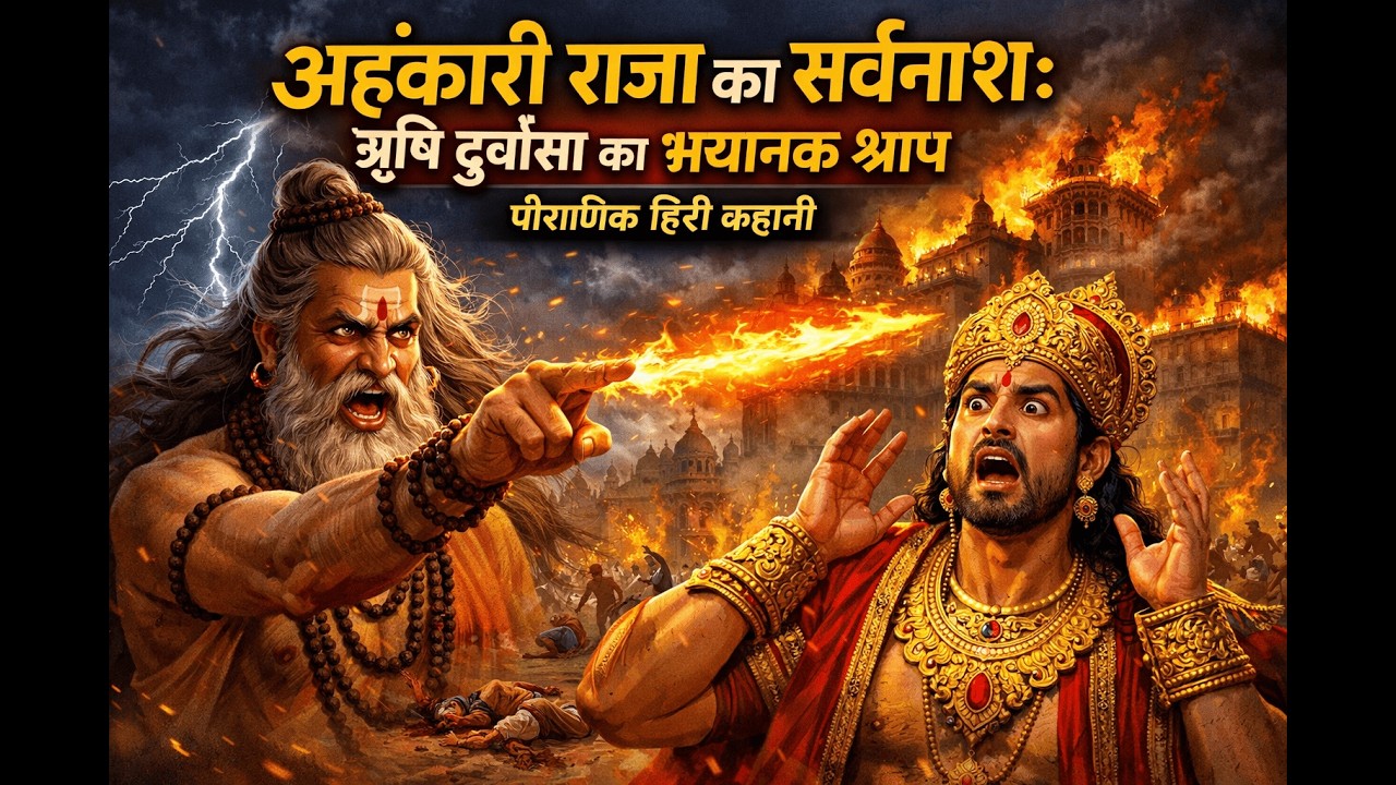 Ahankari raja ka sarvnash