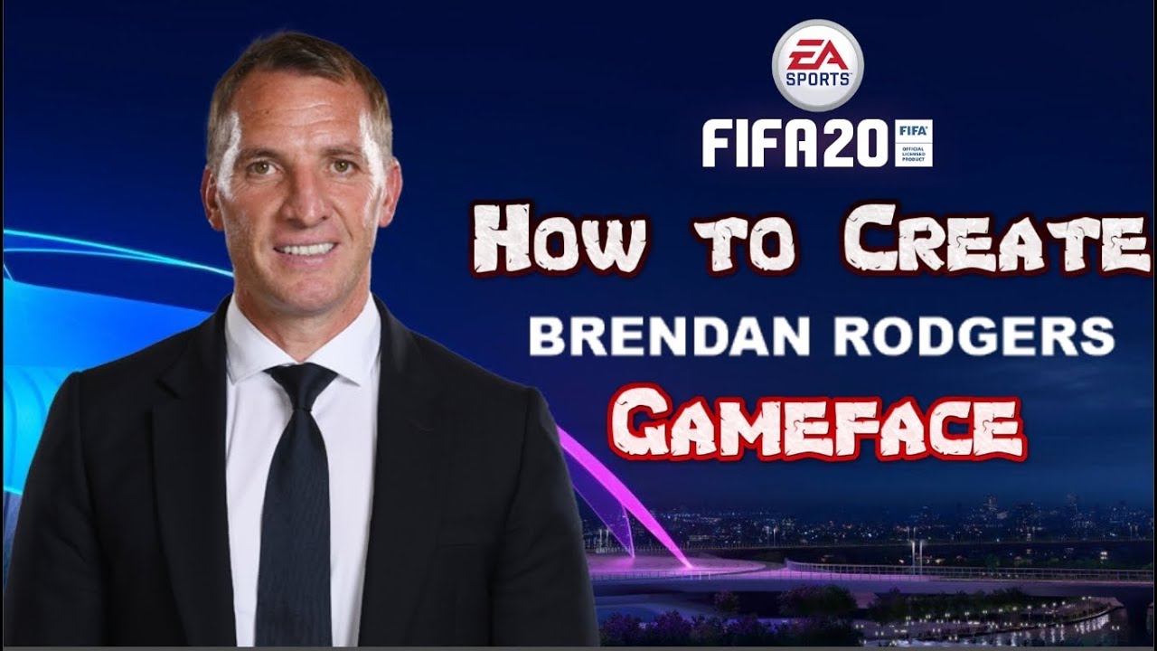 FIFA 20 - How to Create Brendan Rodgers - Career Mode