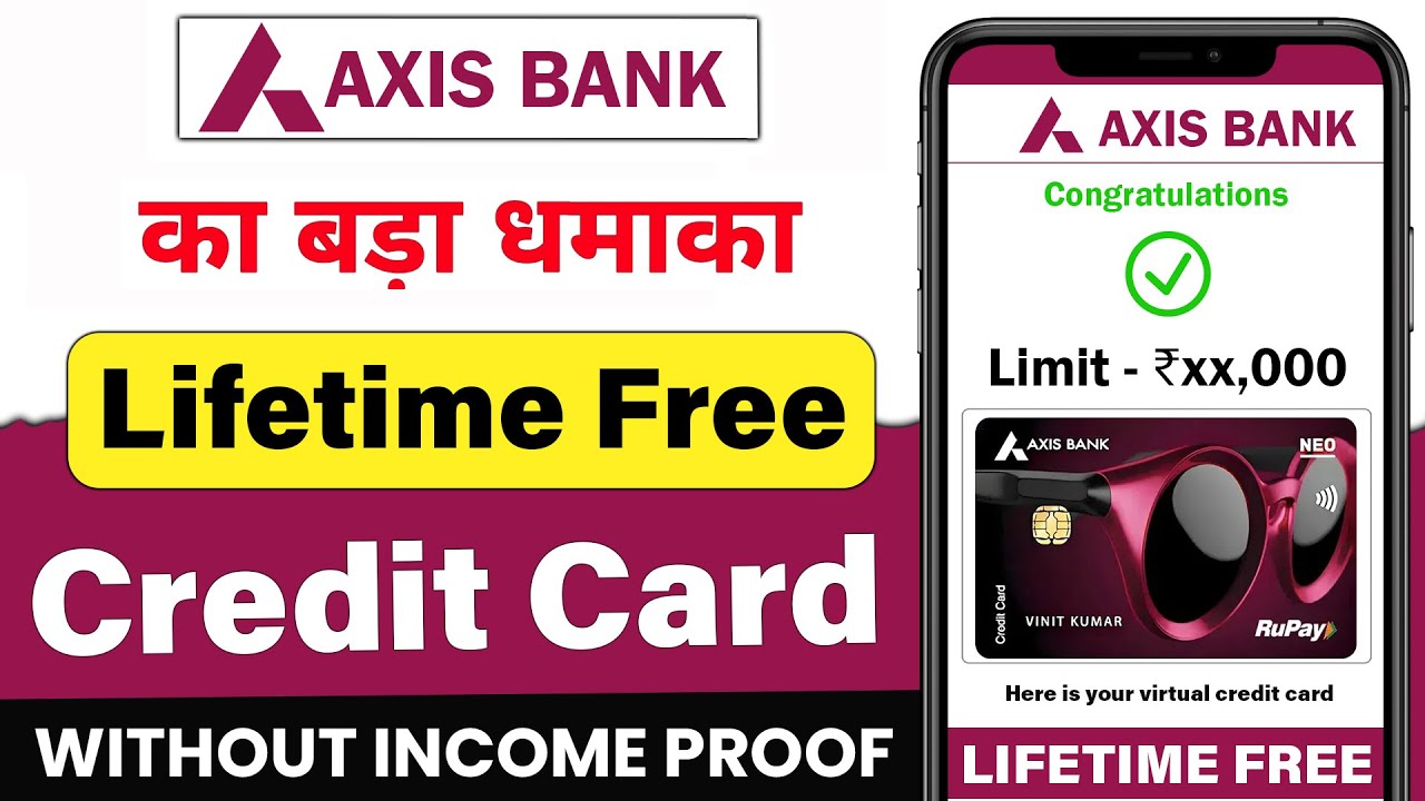 Axis Bank Credit Card Apply Online | How To Apply Axis Bank Credit Card || axis bank neo credit card