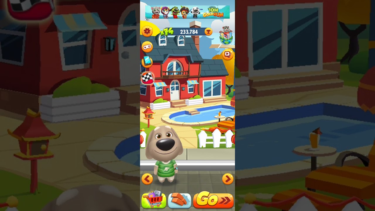 Talking Tom Gold Run 