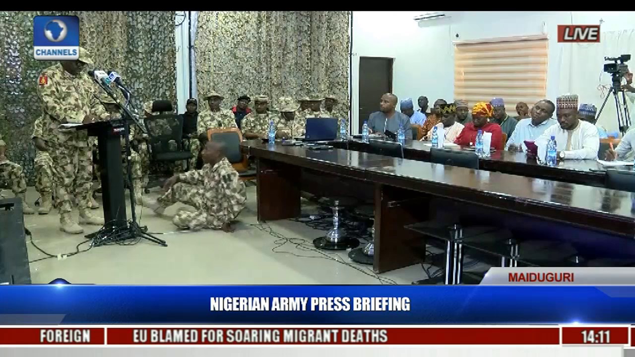 Theatre Commander Ops Lafiya Dole Briefs Pressmen On Fight Against BHT Pt.1