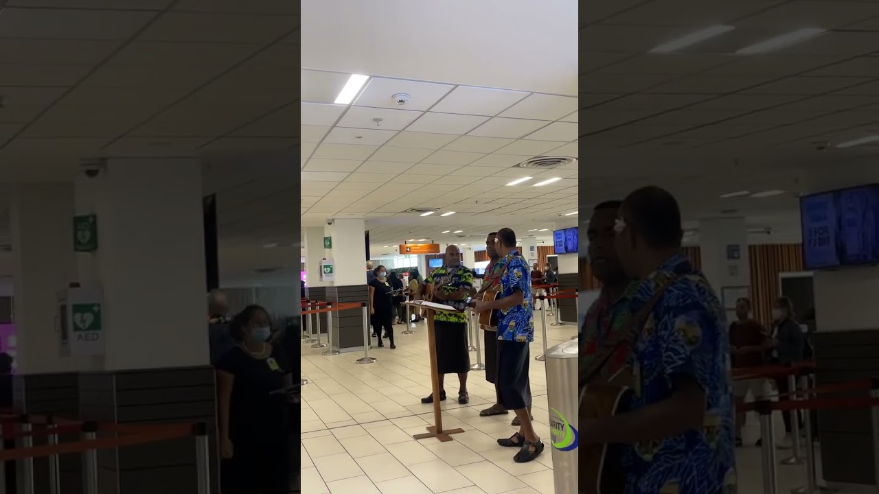 Welcome to nadi airport #fiji #airport #music #youtubeshorts #welcome #culture #shortsfeed #youtube
