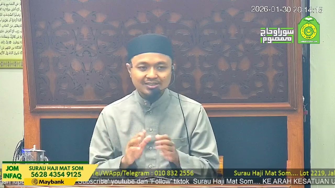 Kuliah Maghrib oleh Ustaz Ahmad Khairur Raziqin