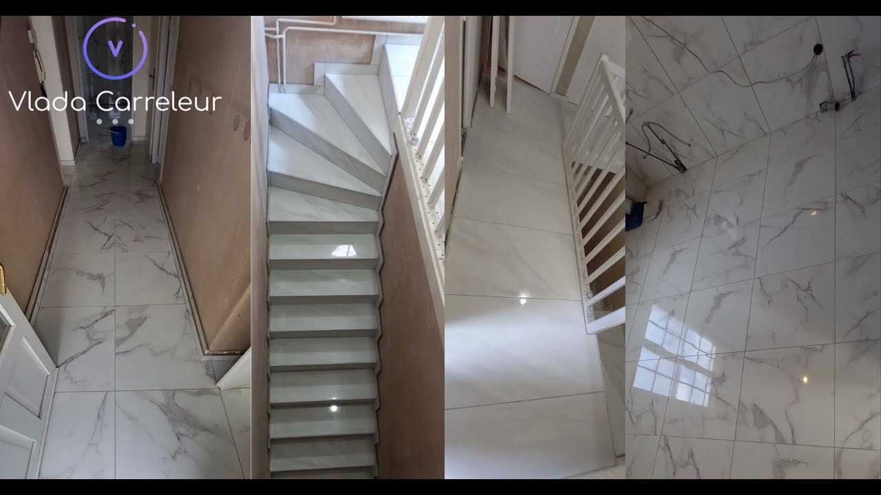 Rénovation du sol,salle de bain et des escaliers(60x60 + 120x60)