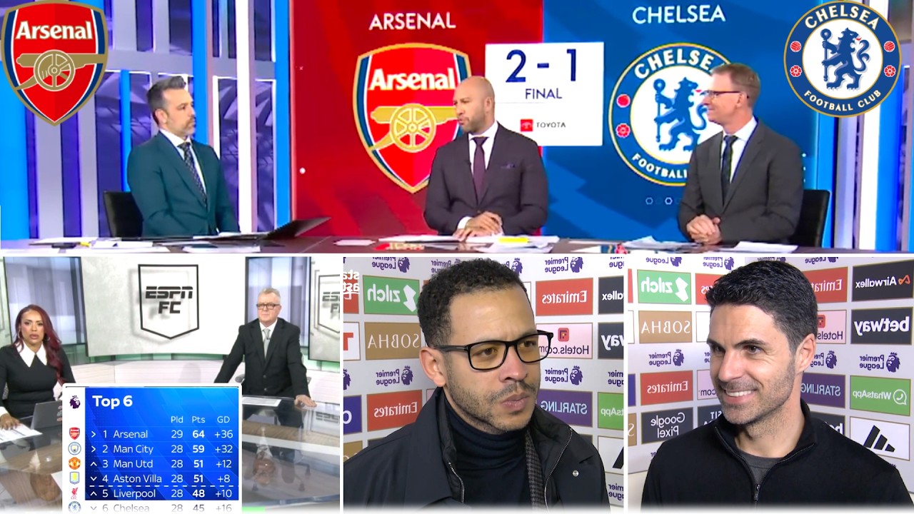Unstoppable Arsenal? 🔥🏆 Heroic victory against Chelsea… reactions from Arteta and Rosenior!