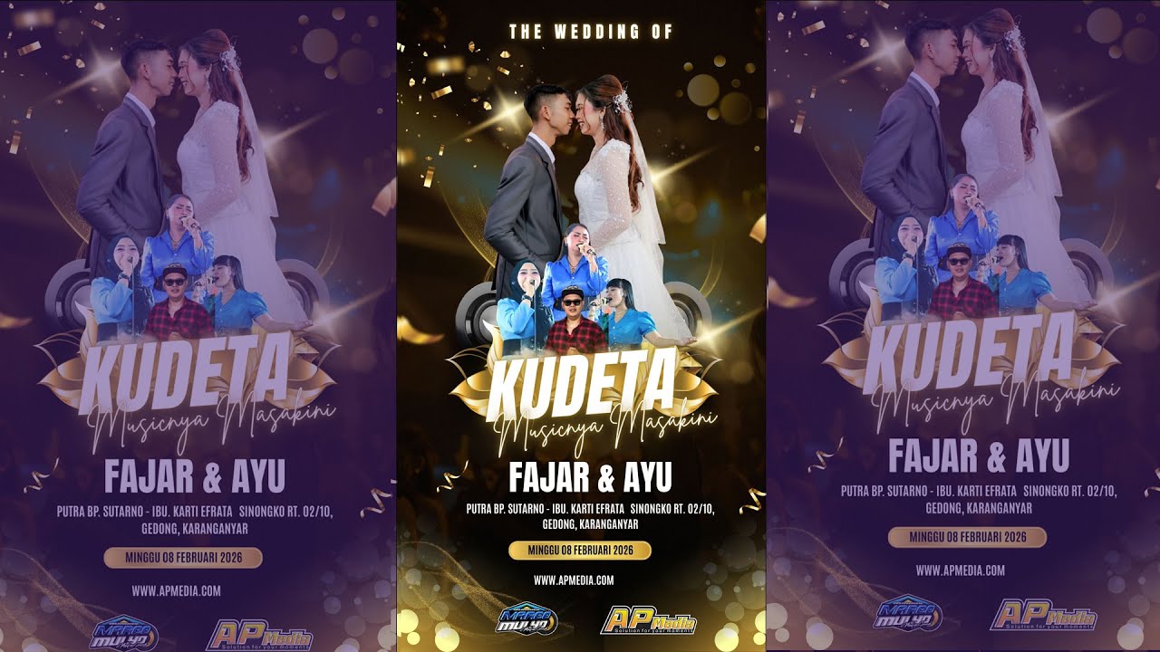 🔴📡LIVE  OM.  KUDETA  ❃ WEDDING  