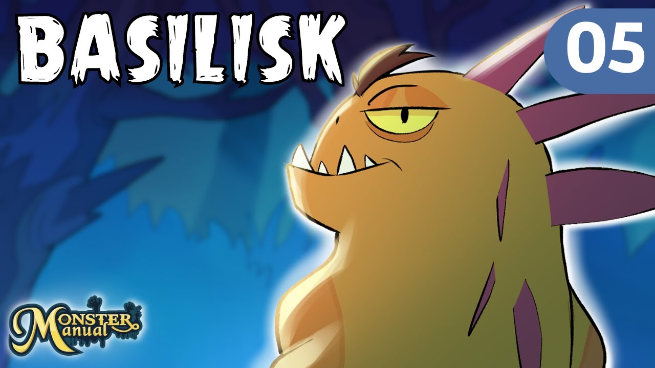 BASILISK When a MONSTER has an Obsession for Glasses - DnD - MONSTER MANUAL - Ep.05