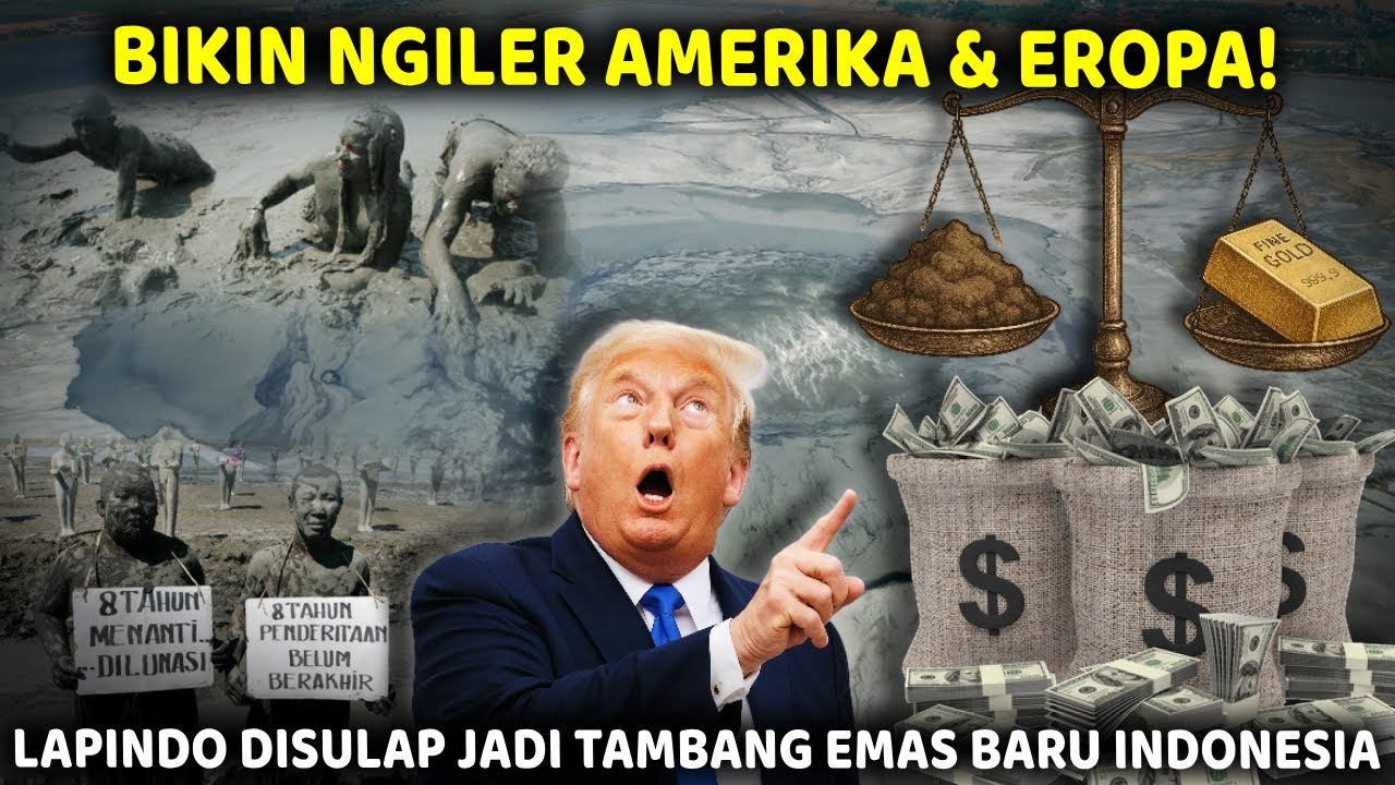WOW‼ Lapindo Ternyata Simpan Mineral LTJ Seharga Ribuan Triliun, Barat Panik!