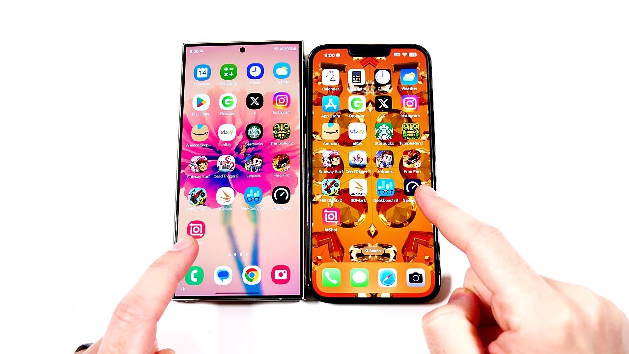 Galaxy S24 Ultra vs iPhone 13 Pro Max Speed Test