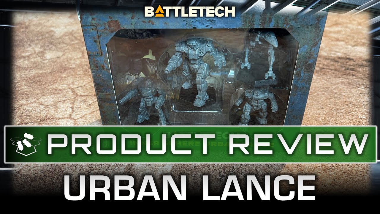 BattleTech Urban Lance Review! | Wave 2 Kickstarter Deep Dive Series | Clan Invasion Kickstarter