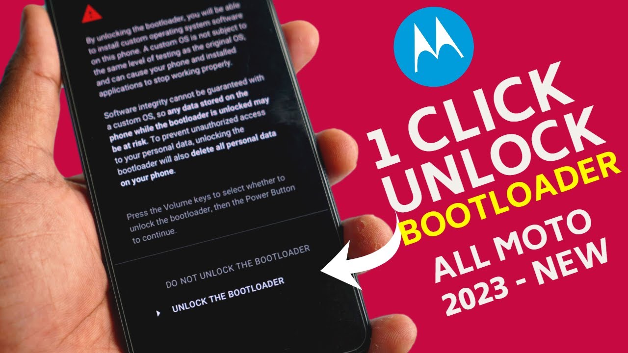 Instant ✅ Unlock Motorola Bootloader [Full Guide] - Your Device Does Not Qualify Solution 2023