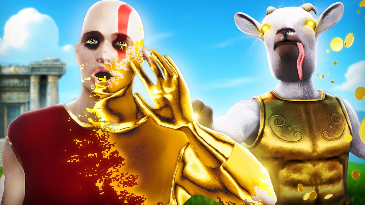 EP27 เเตะใครคนนั้นเป็นทอง !!! เเพะข่อยเทพเจ้าทองคำ  - Goat Simulator 3