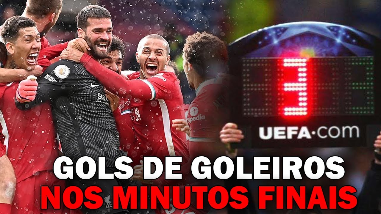 GOLS Salvadores de GOLEIROS nos ÚLTIMOS MINUTOS