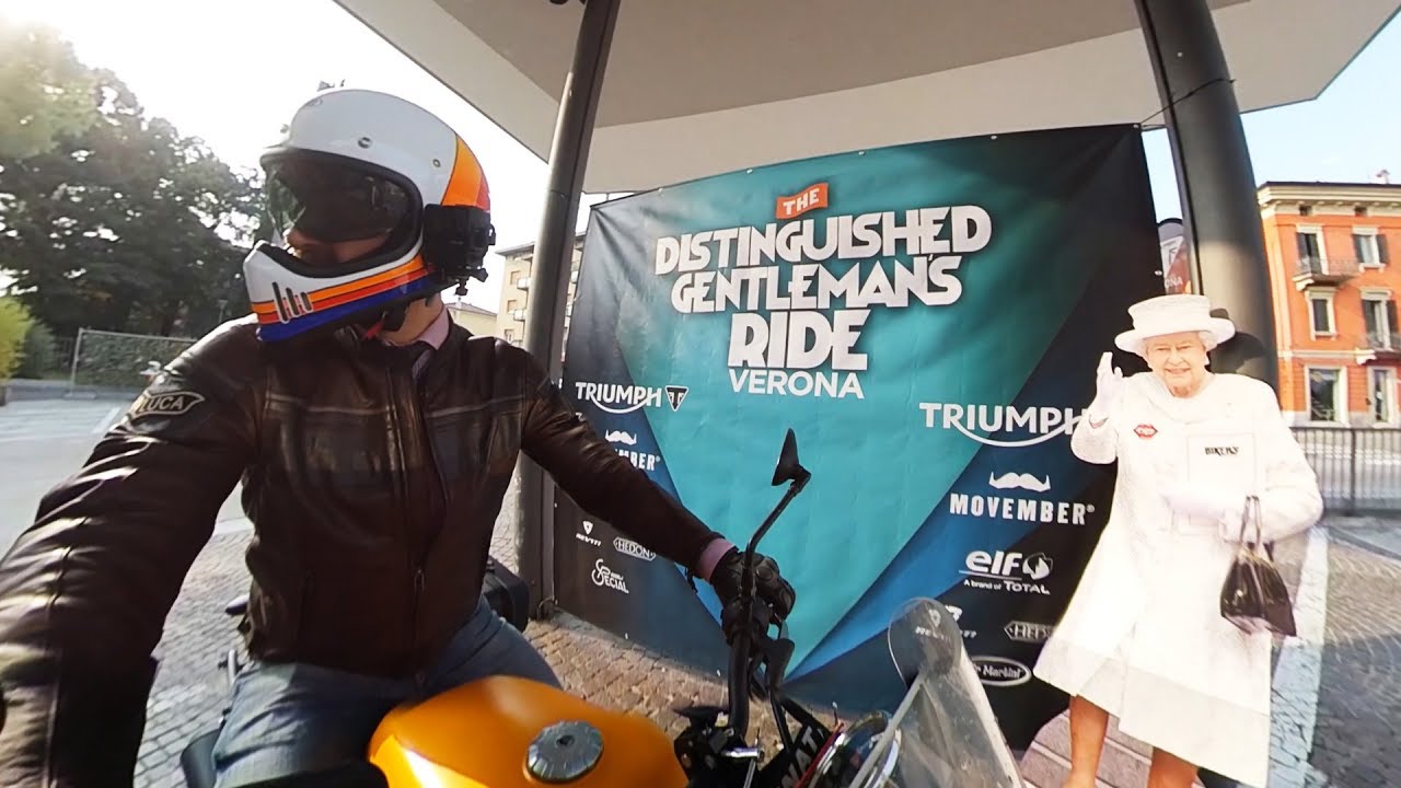S1E08 - DISTINGUISHED GENTLEMAN'S RIDE (DGR), SFILATA DI MOTO, BURNOUT - Moto Guzzi V7 III - UHD 4K