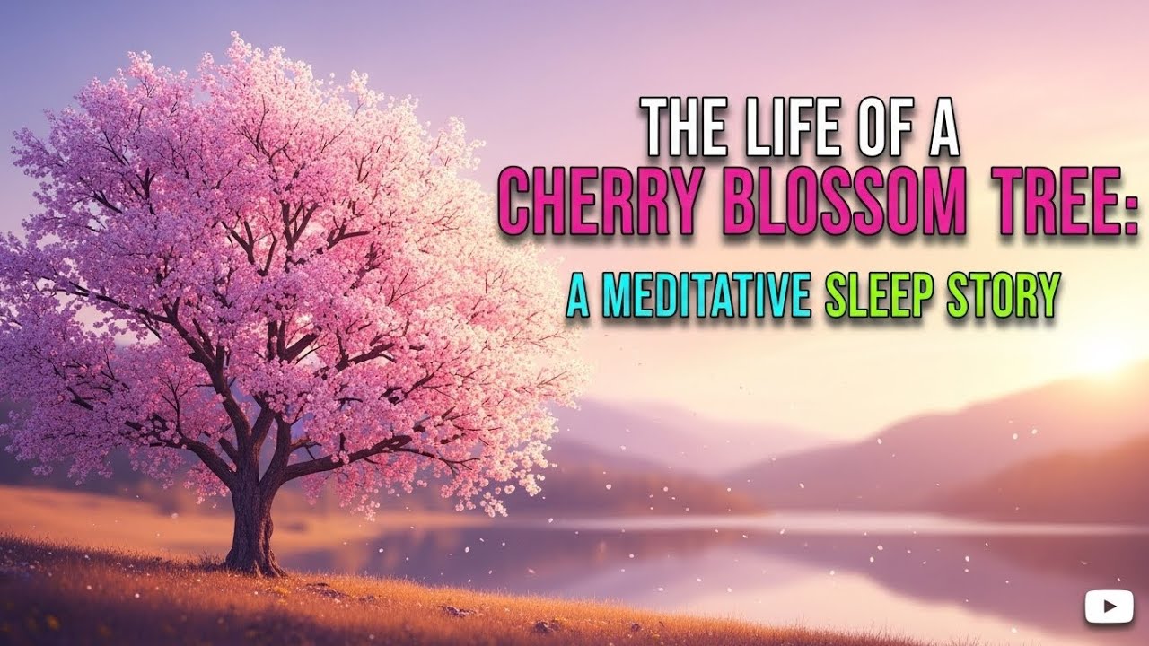 Fall Asleep Instantly 🌸 The Life of a Cherry Blossom Tree | Calm Sleep Story With Soft Music