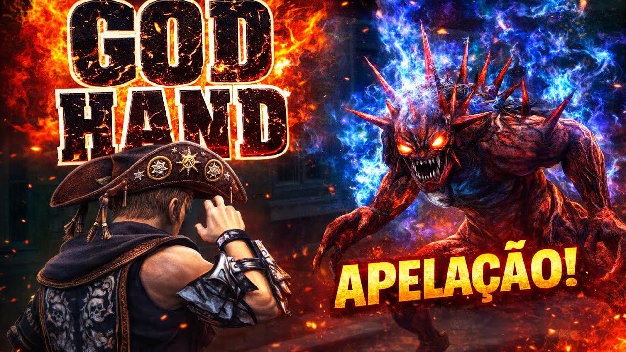💥GOD HAND💥EP.10 -- O JOGO SIMPLESMENTE APELOU🤣