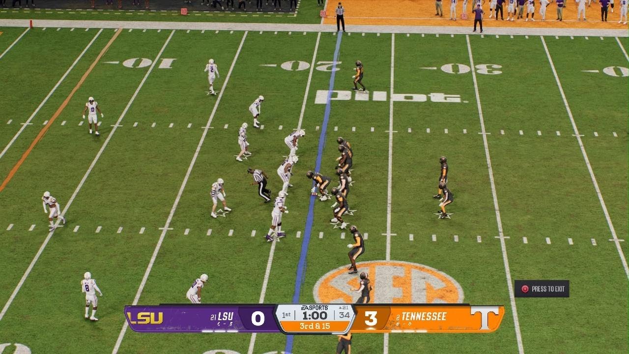 #21 LSU vs #2 Tennessee 2031 wk11