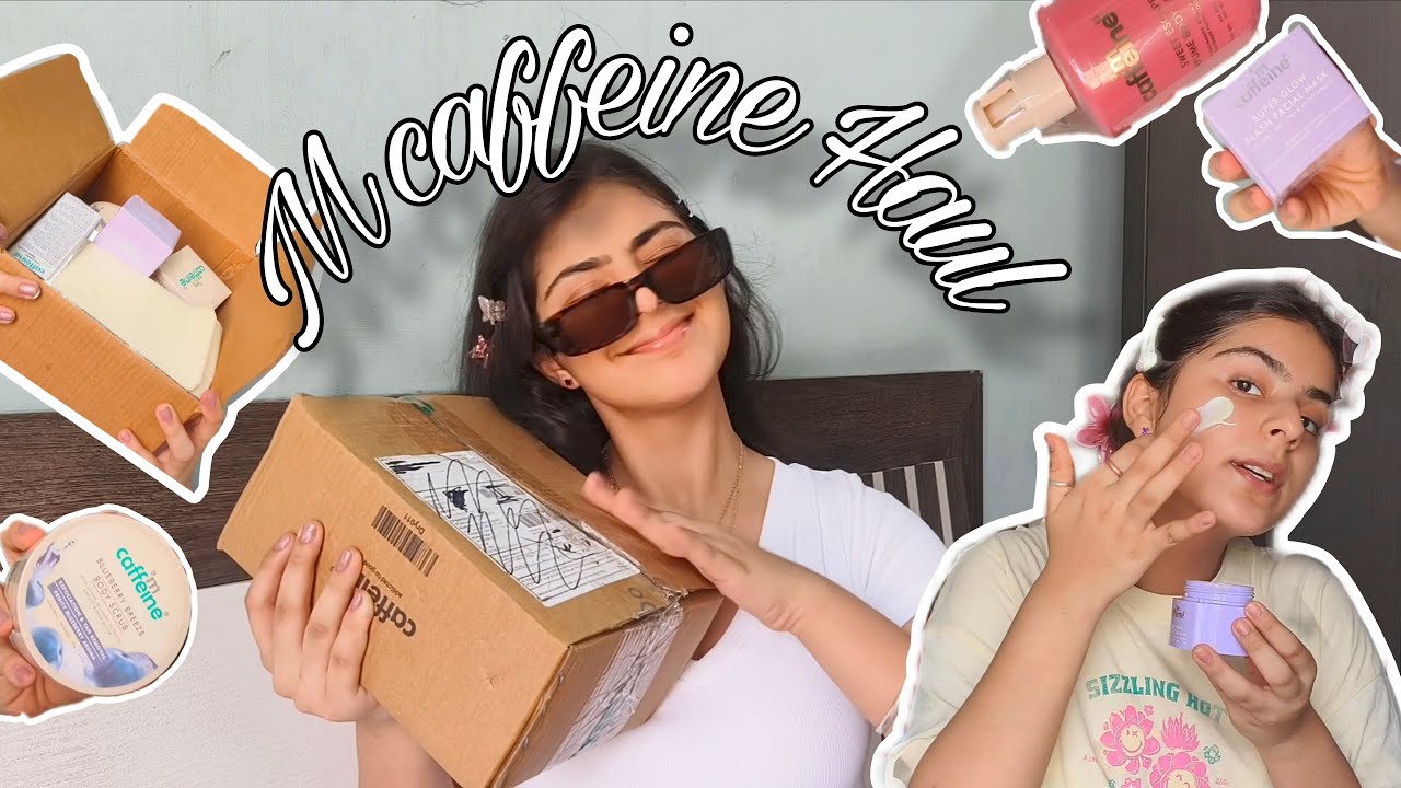 I tried out m caffeine body care products and here is my honest review on them