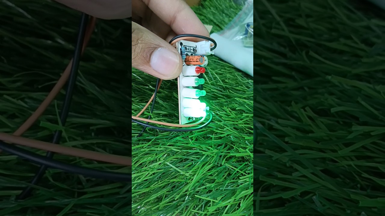5 Led vu meter circuit #shorts