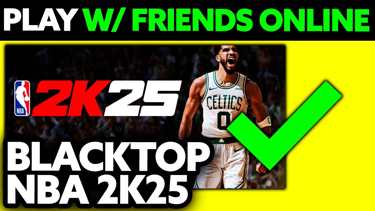 How To Play Blacktop With Your Friends Online 2K25 (2025) - Step by Step