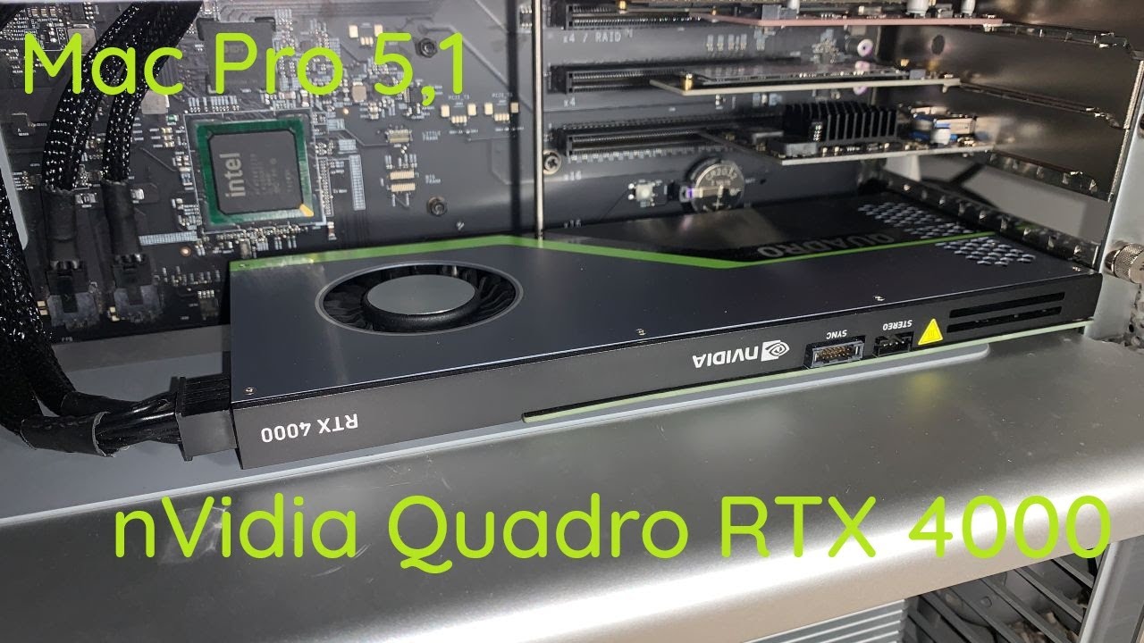 Quadro RTX 4000 in 2010 Mac Pro