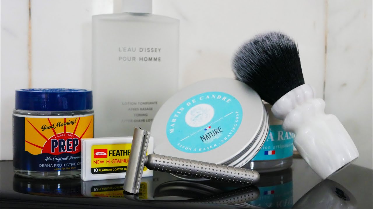 Tatara Masamune CC - Feather - Martin de Candre Nature - Il Marchese Shaving Artic - Issey Miyake AS