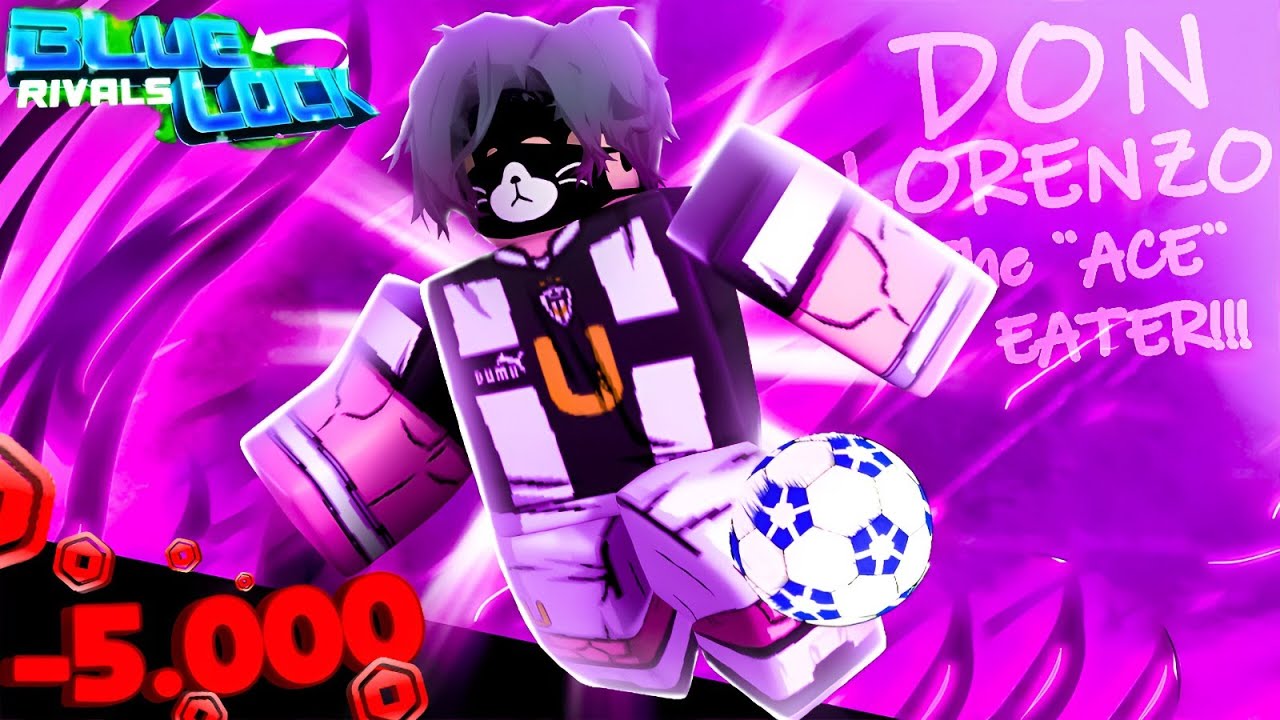Gaste 5.000 robux y probé a Lorenzo en BLUELOCK RIVALS