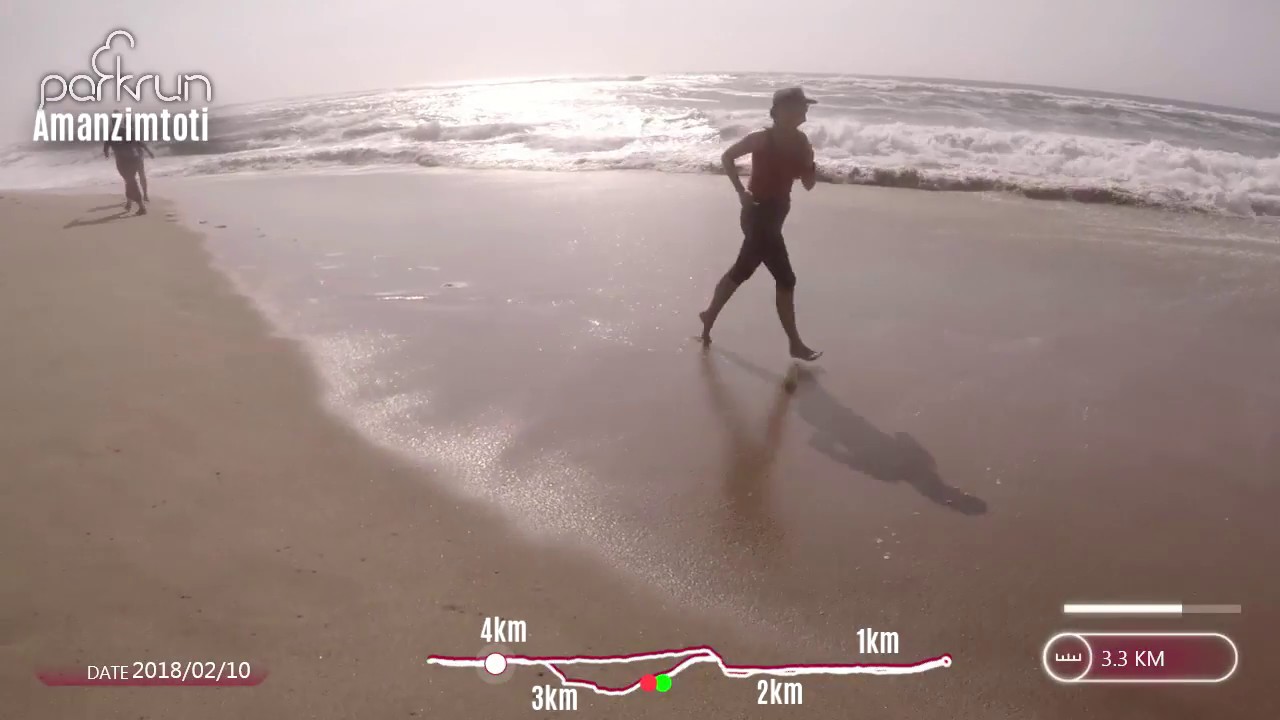Amanzimtoti parkrun, KwaZulu-Natal, South Africa