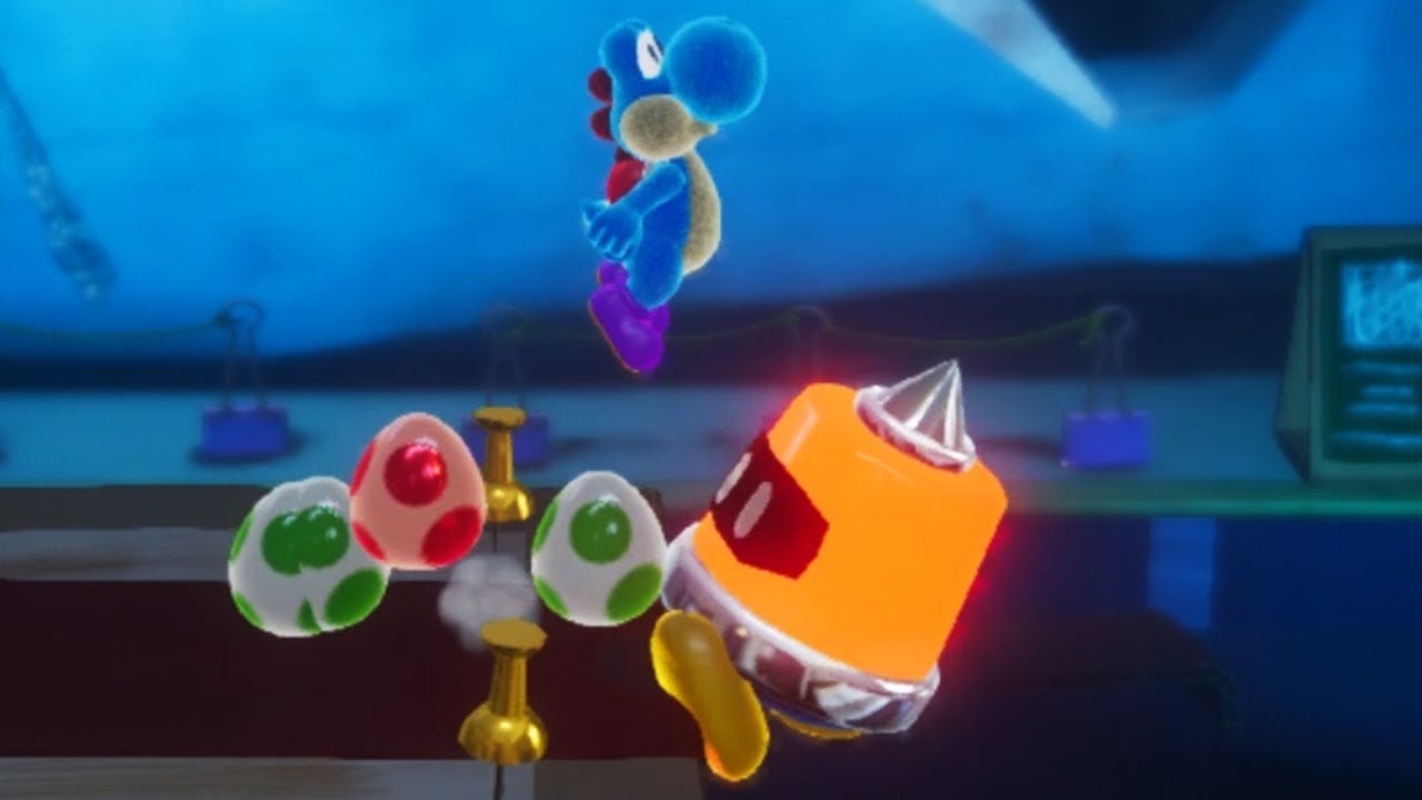 Yoshi's Crafted World - 100% Walkthrough - Skulking Around - Front & Flip Side