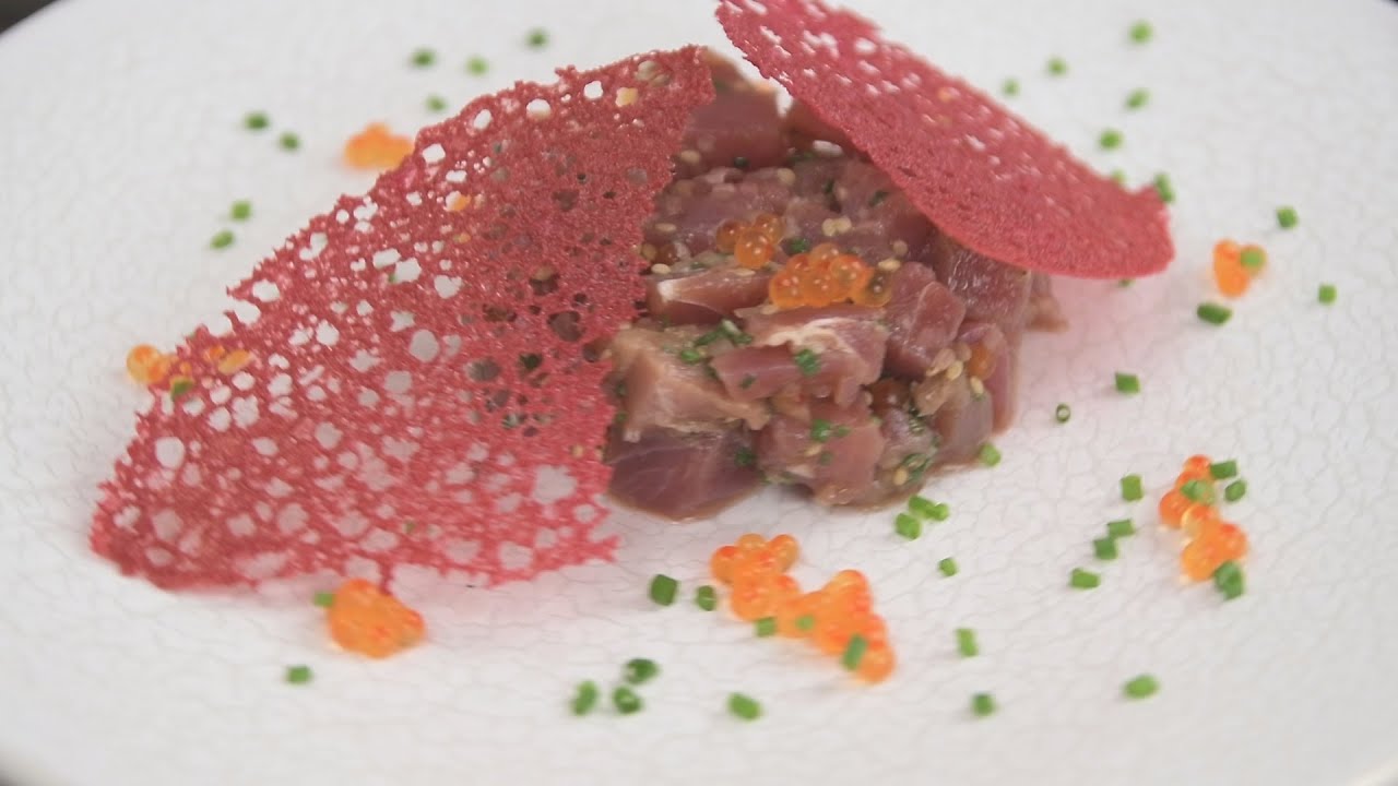 Tartare de thon, recette rapide et originale.