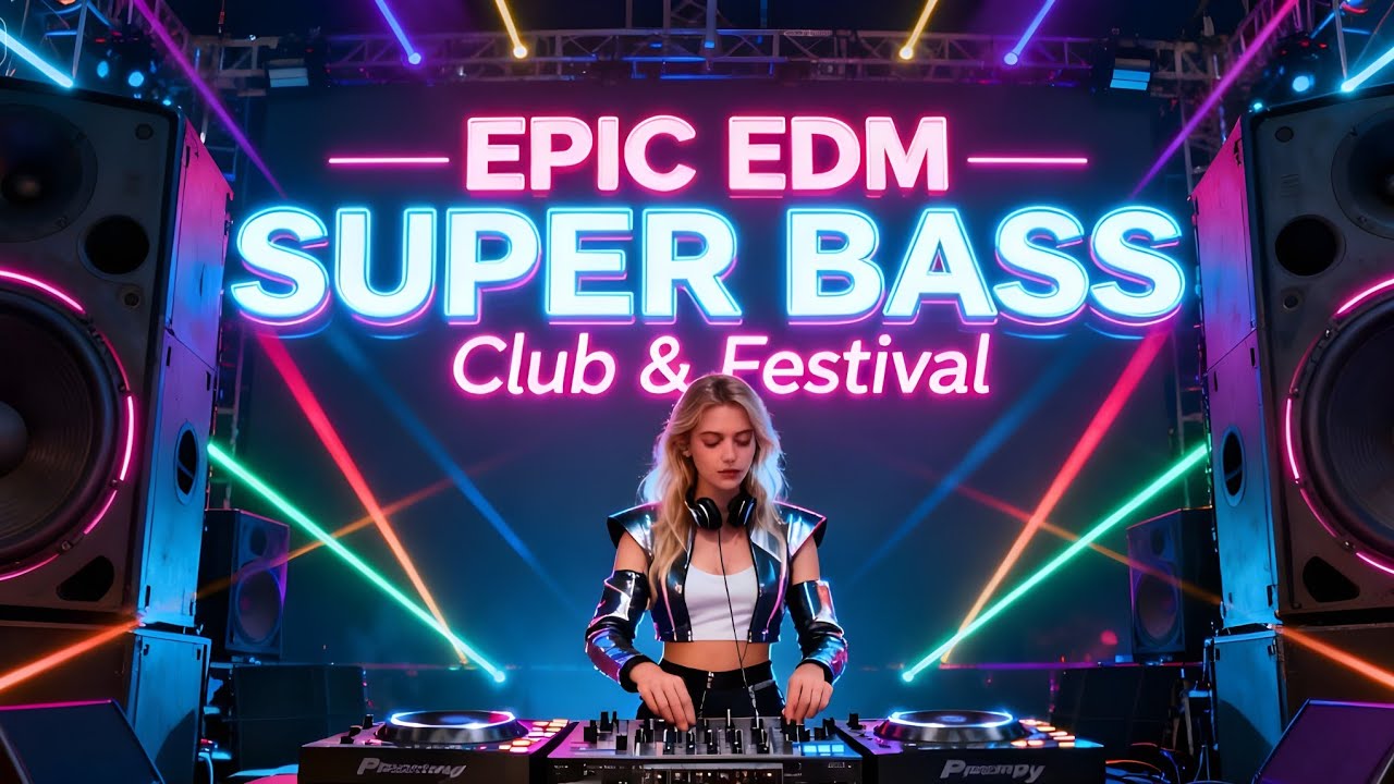 Super Bass Dark Club EDM Mix 2026 🔥 Crazy Drops & Nightclub Vibes