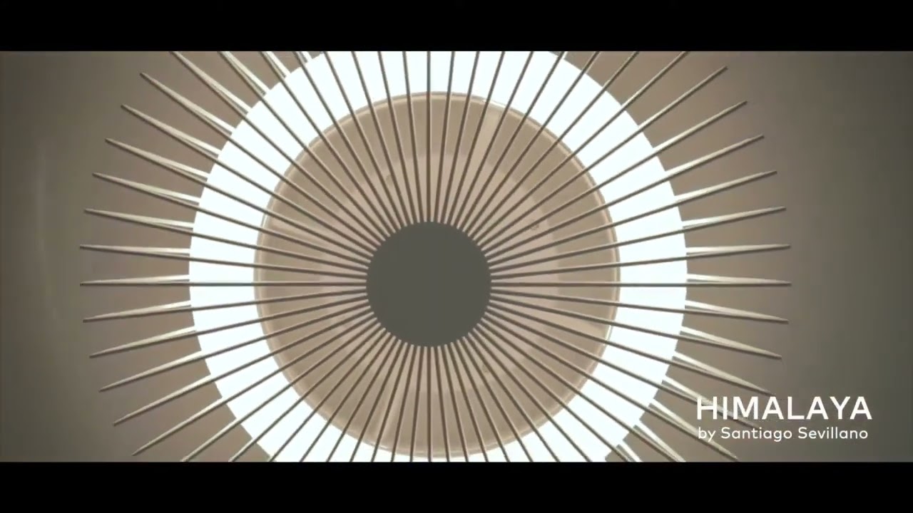 Ventilador con luz Led Mantra Himalaya