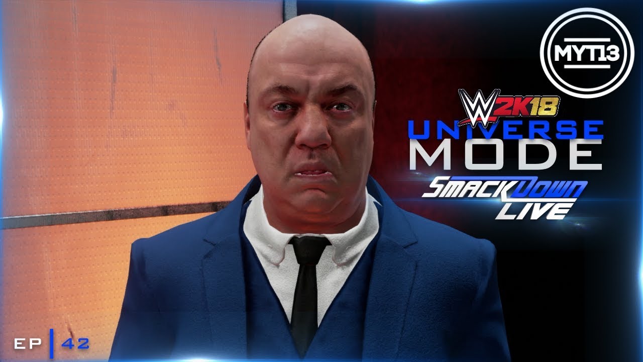 WWE 2K18 - Universe Mode - SmackDown - Ep 42 - Dar Wars