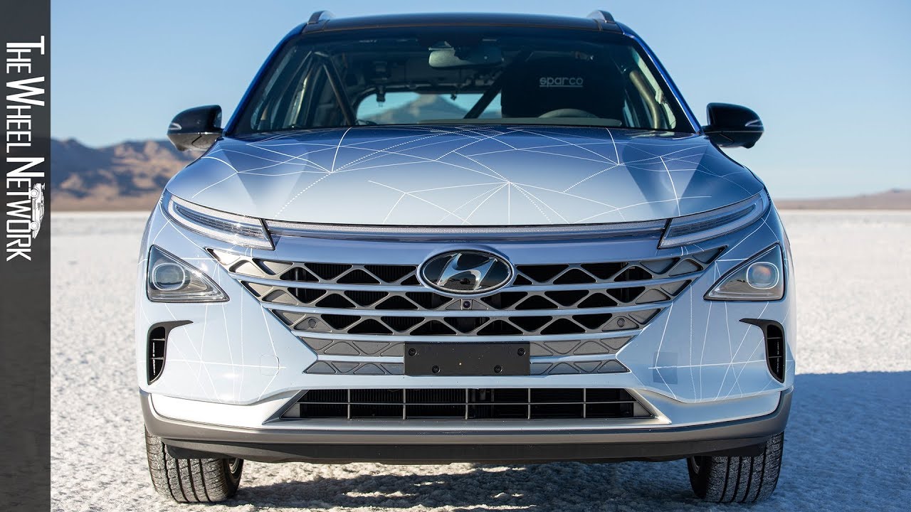 Hyundai NEXO Fuel Cell Land Speed Record Attempt at Bonneville Salt Flats