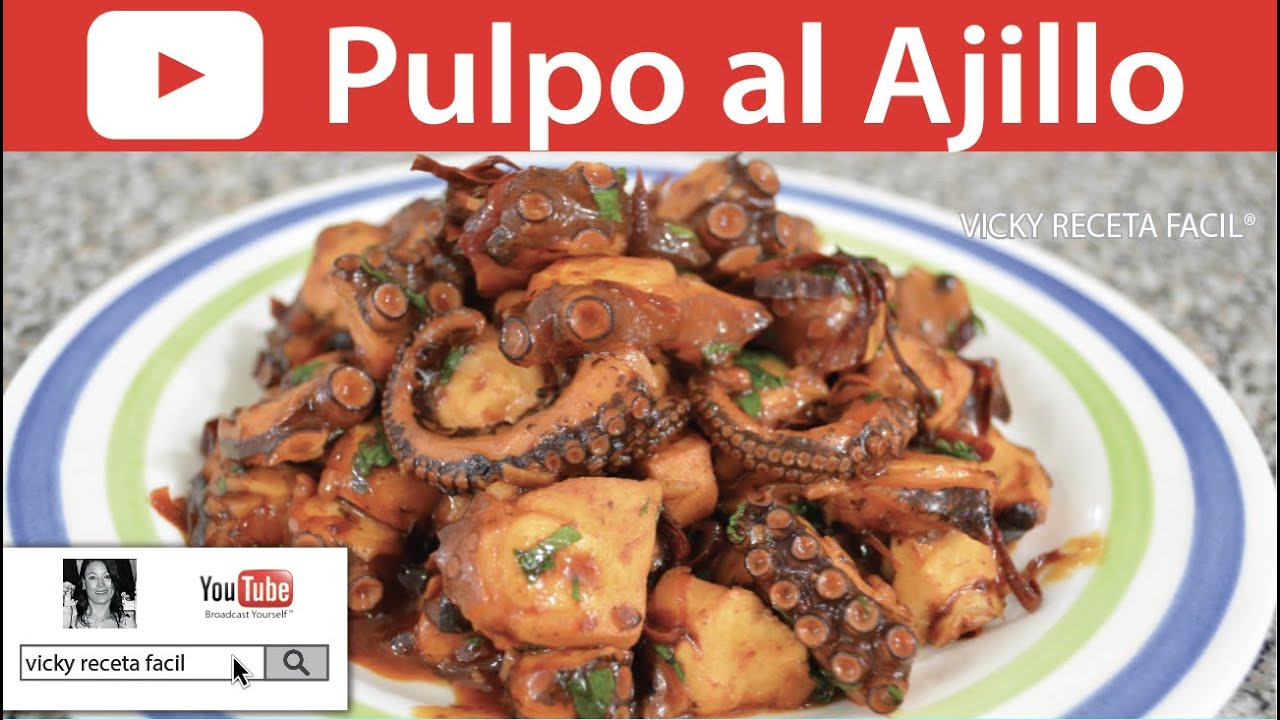 PULPO AL AJILLO | Vicky Receta Fácil