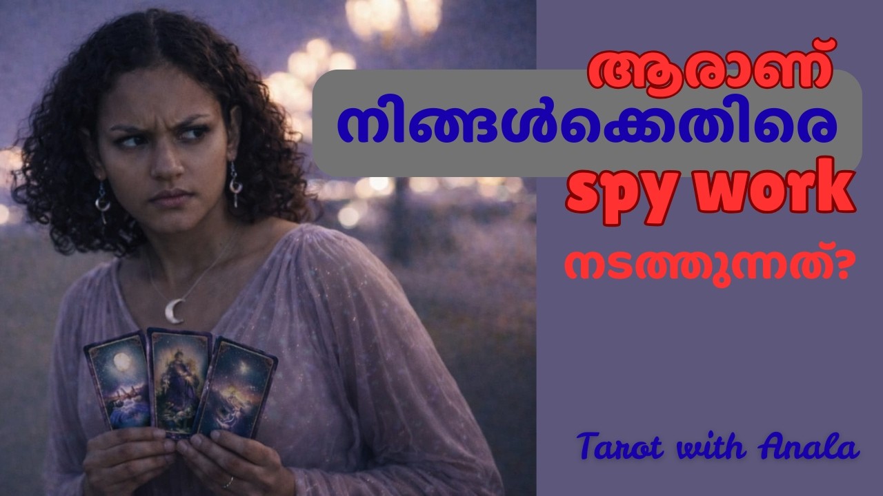 ആരാണ് നിങ്ങൾക്കെതിരെ Spy work നടത്തുന്നത്?