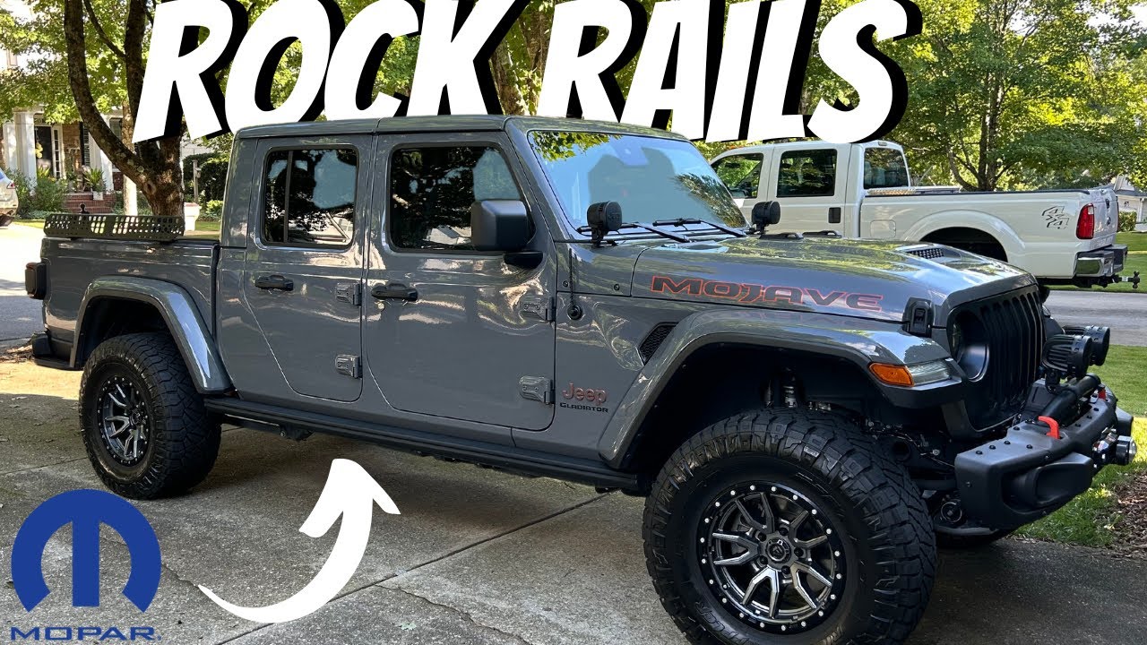 Рейлинги Jeep Gladiator JT Rock от Mopar!