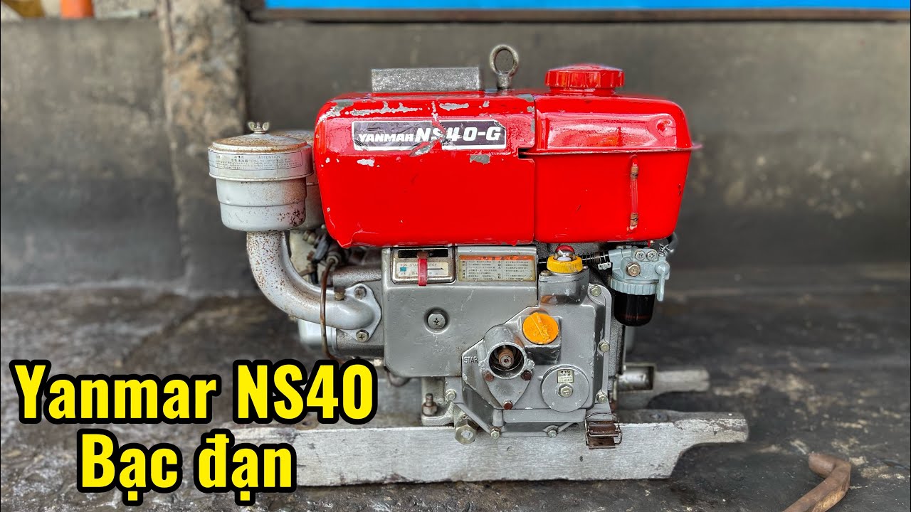 Máy dầu #yanmar NS40-G Vip nghĩa địa Nhật bãi 