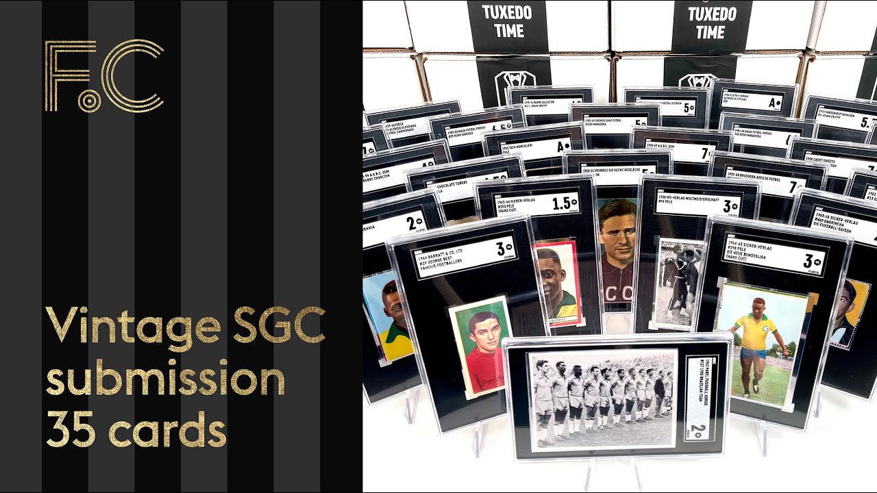 35 vintage card submission — Pelé, Garrincha, Di Stefano, Kubala, Cruyff, Best, Charlton