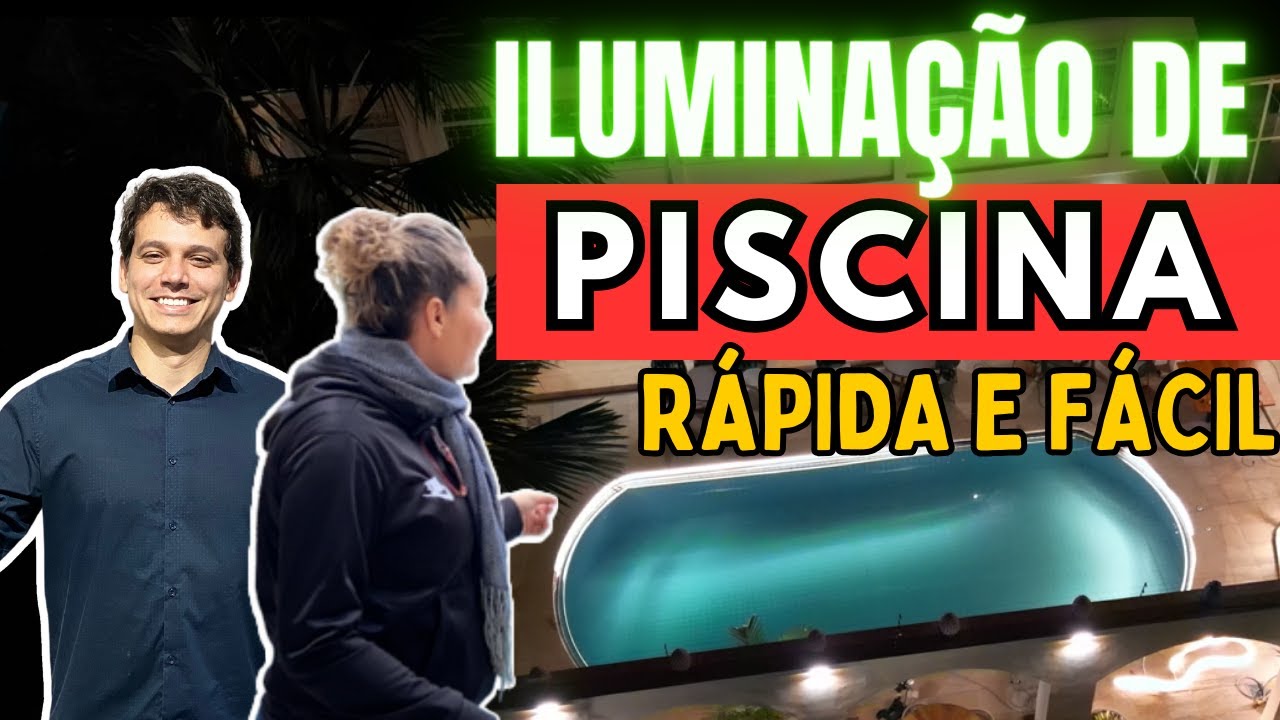 O SEGREDO da FITA de LED em PISCINA!