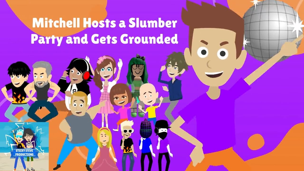 Mitchell Hosts a Slumber Party and Gets Grounded