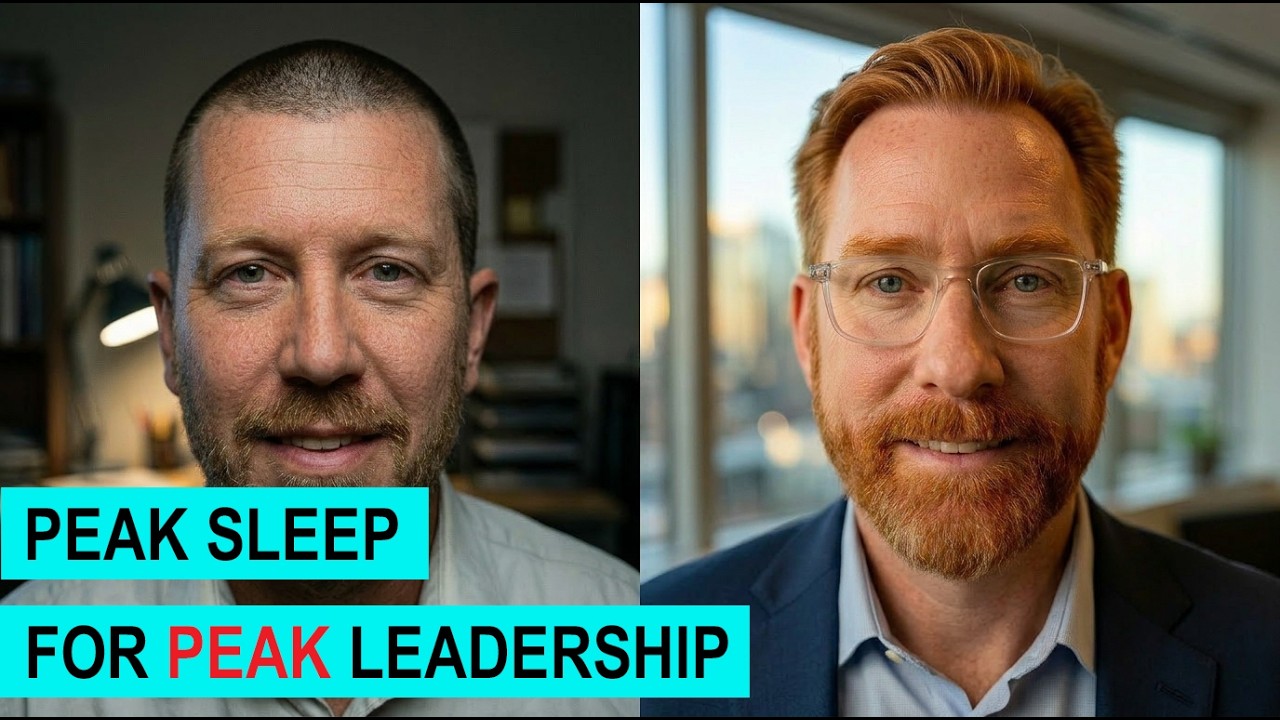 Peak Sleep for Peak Leadership | Eric Rogers, PhD.  #sleephygiene #sleephealth  Dan Rust