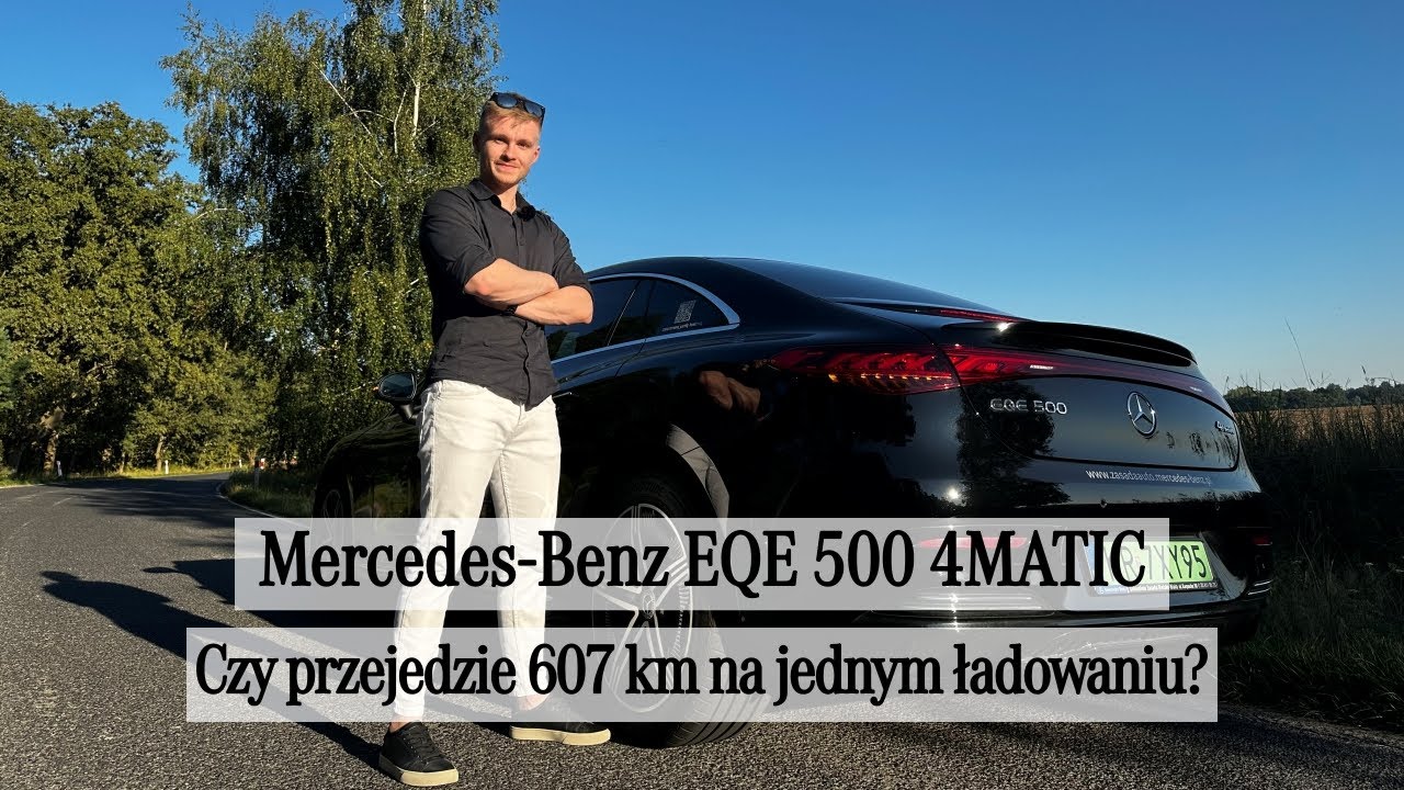 Mercedes-Benz EQE 500 4Matic - test zasięgu