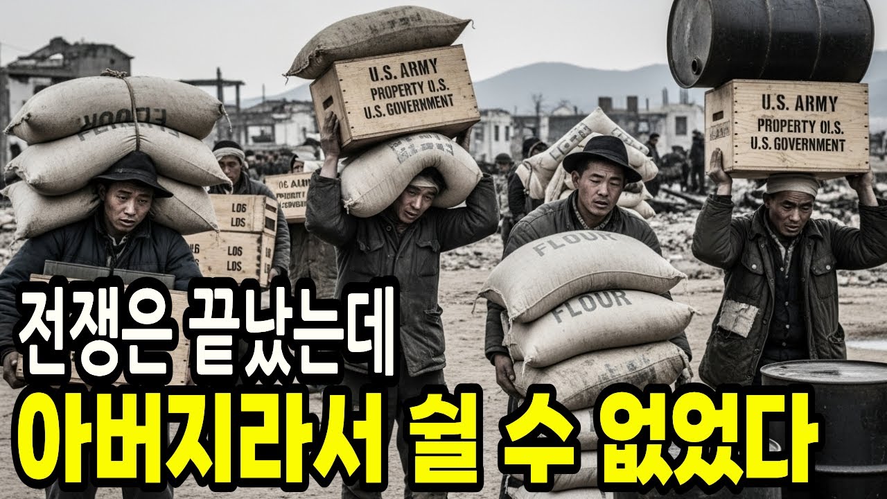 전쟁은 끝났는데, 아버지라서 쉴 수 없었다｜6.25전쟁 후 평범한 사람들의 일상