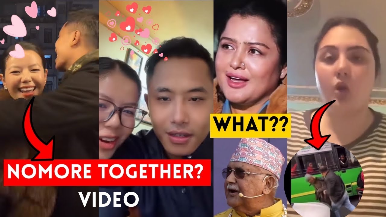 Finally Mr.Tamang Revealed He Is Dating Czzling Roynee 😱Rekha Thapa Getting Hate|Viral Video,Kp Oli