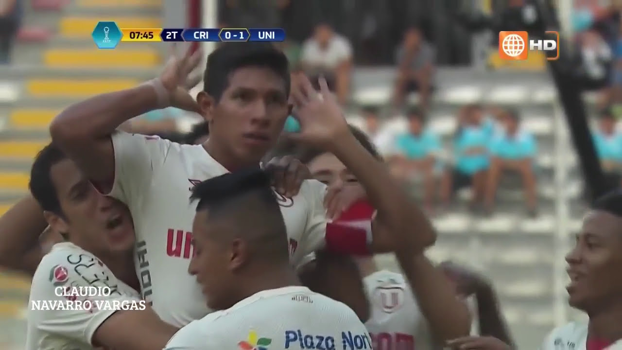 Sporting Cristal 0 - 1 Universitario / Gol de Edison Flores