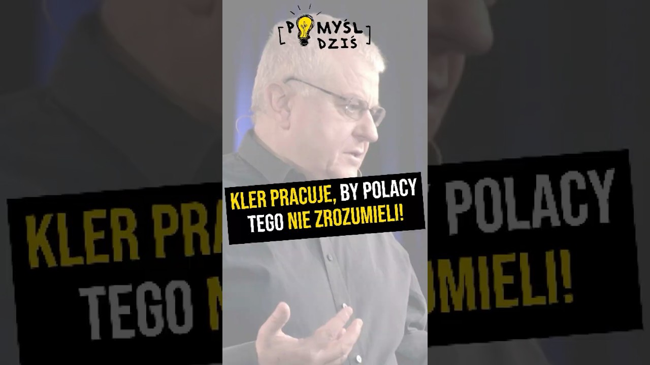 🟢 Kler pracuje, by Polacy tego nie zrozumieli! #PomyślDziś odc. 2486