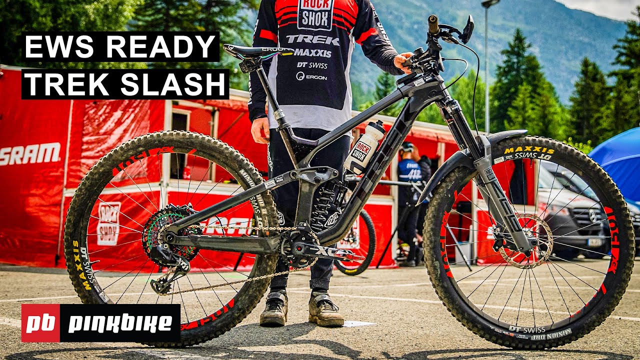 Jamie Edmondson's Trek Slash EWS Race Rig | Pro Bike Check