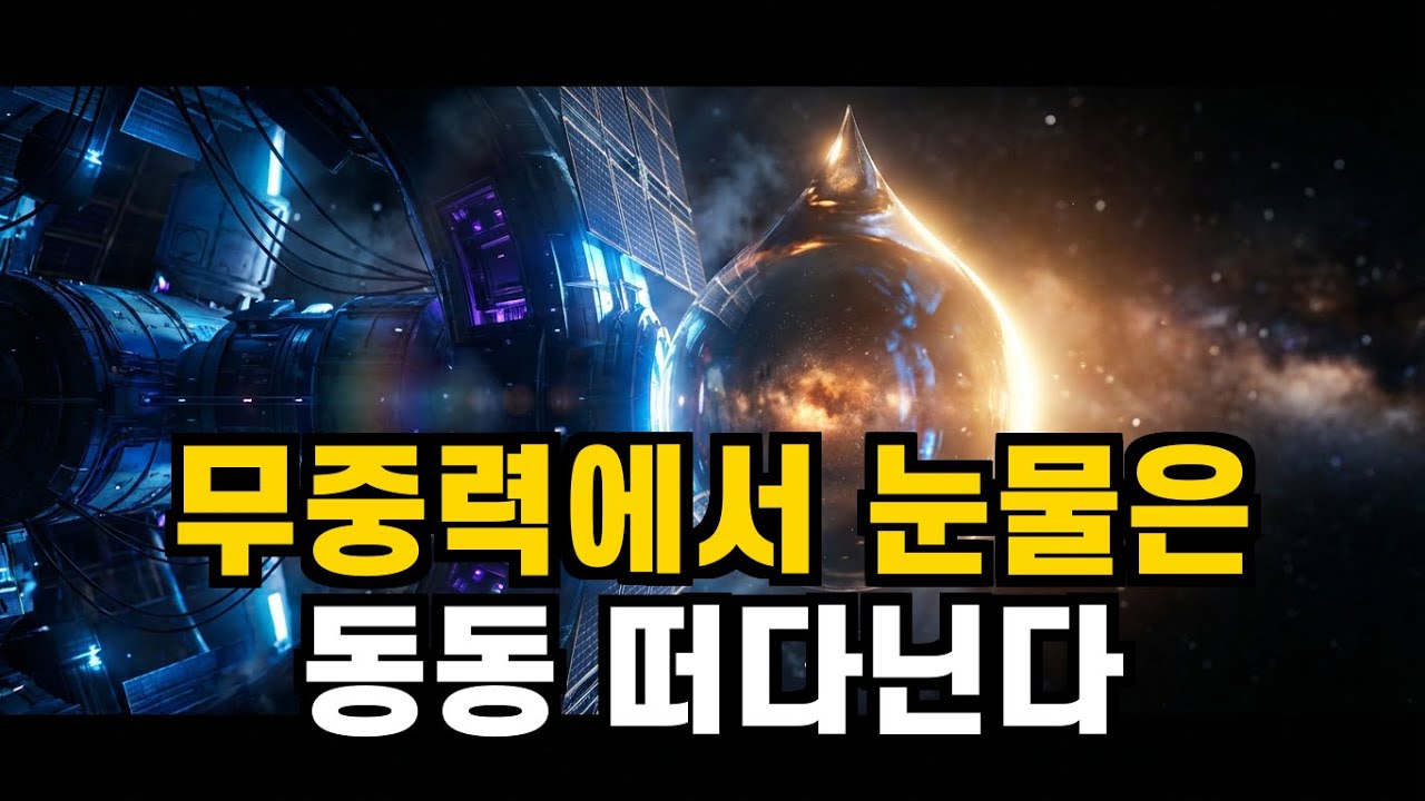 우주정거장에서 눈물이 흐르지 않는 이유 #교양다큐 #무중력