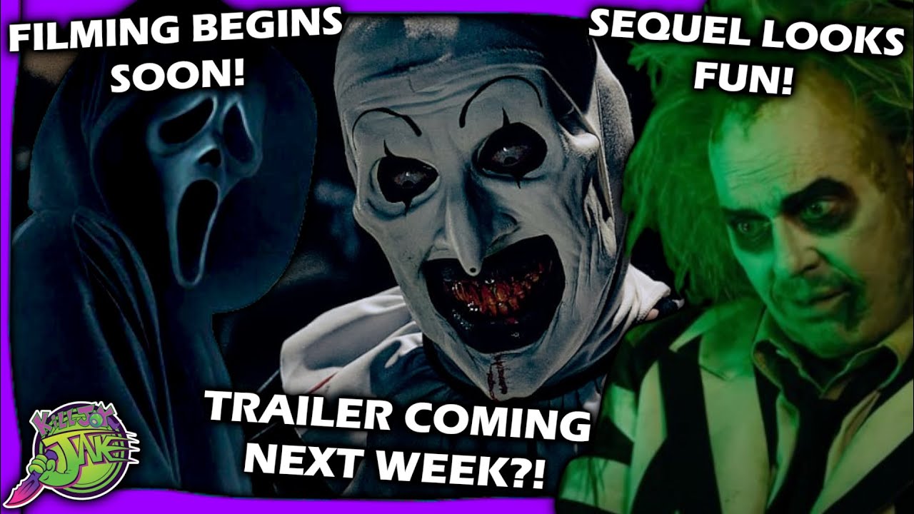 TERRIFIER 3 UPDATE, SCREAM 7, Beetlejuice 2 + More Horror Updates!